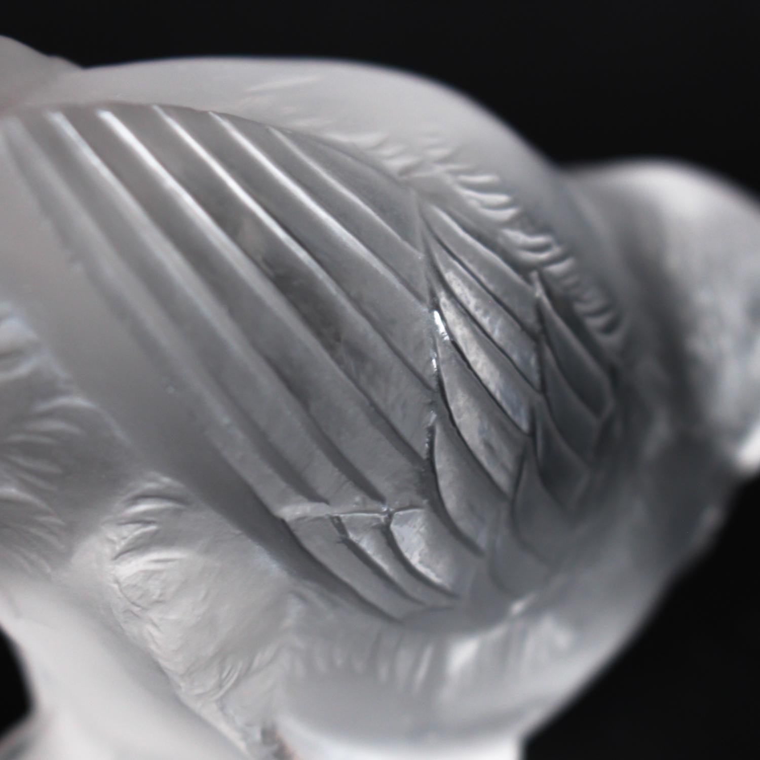 Rene Lalique 'Moineau Timide' In Good Condition In Forest Row, East Sussex