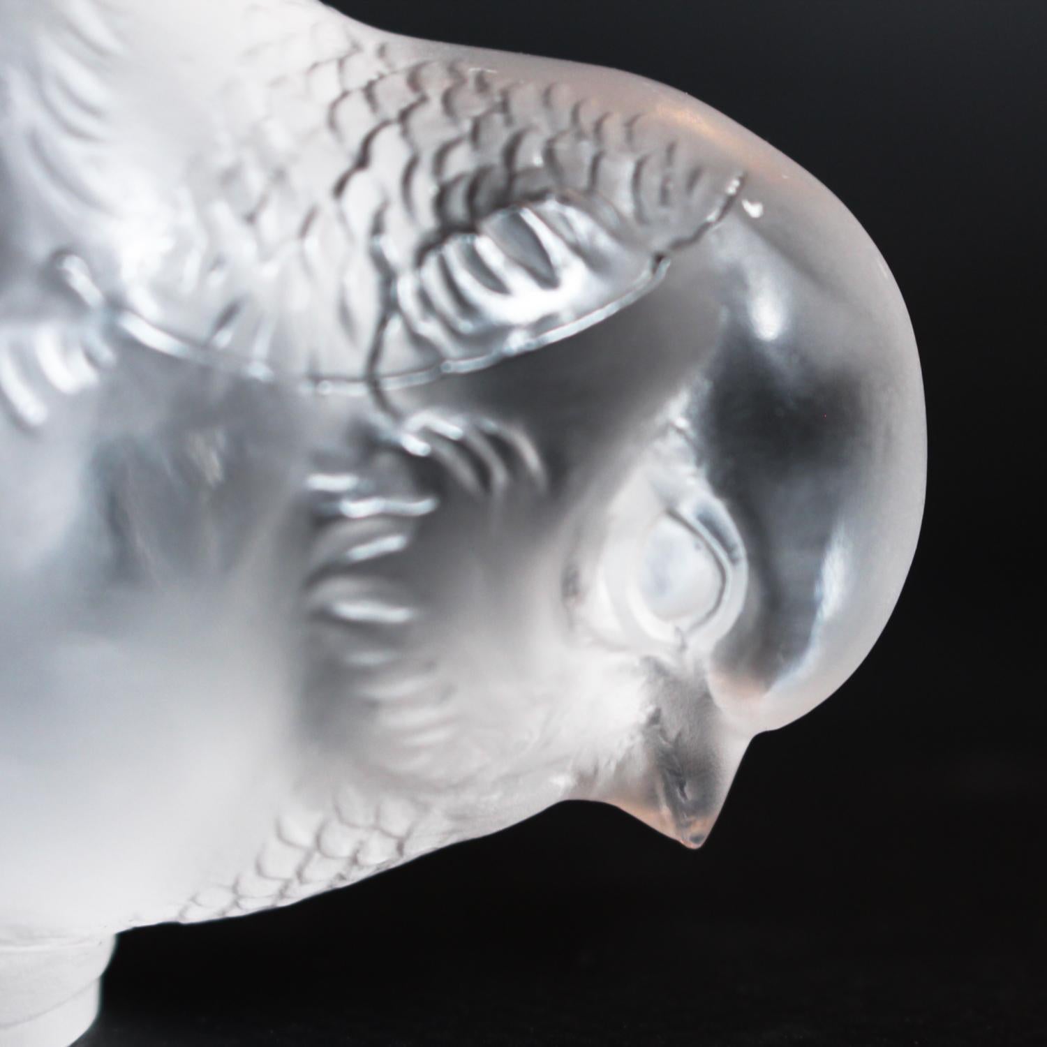 Mid-20th Century Rene Lalique 'Moineau Timide'