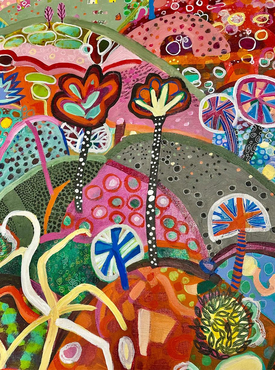 In My Dreams – Painting von Moira Hazel