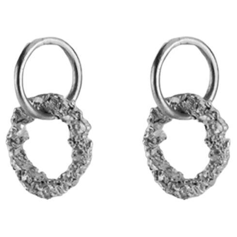 Moira Yongei Earrings Sterling Silver Pair For Sale
