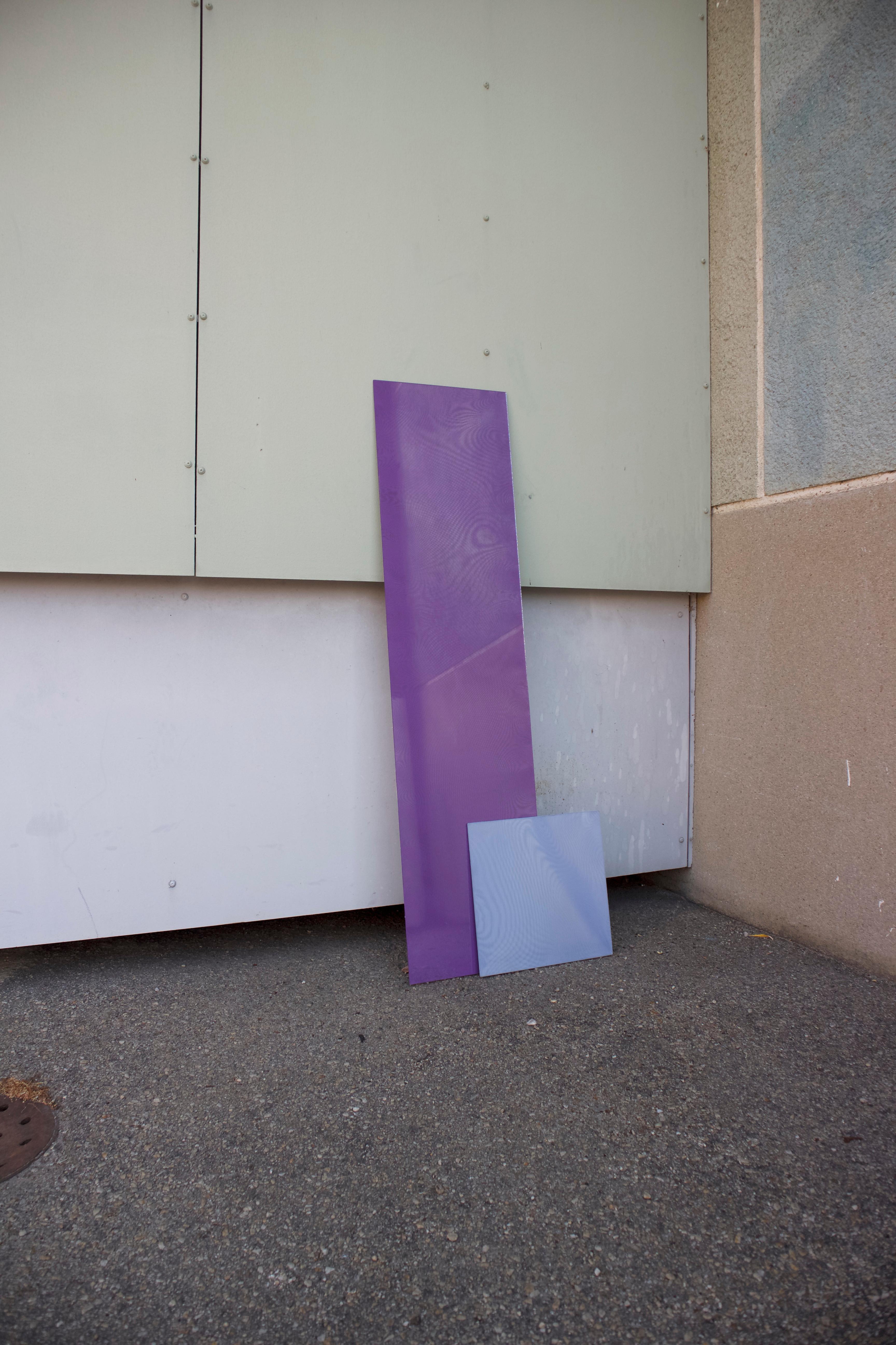 Moiré Rectangle Mirror by Kajsa Willner In New Condition For Sale In Geneve, CH