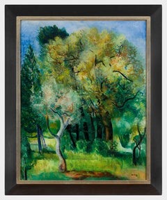 Paysage de Provence by Moïse Kisling - Landscape painting