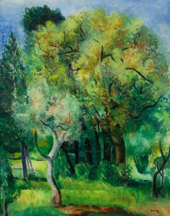 Paysage de Provence by Moïse Kisling - Landscape painting