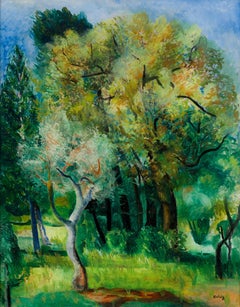 Paysage de Provence by Moïse Kisling - Landscape painting
