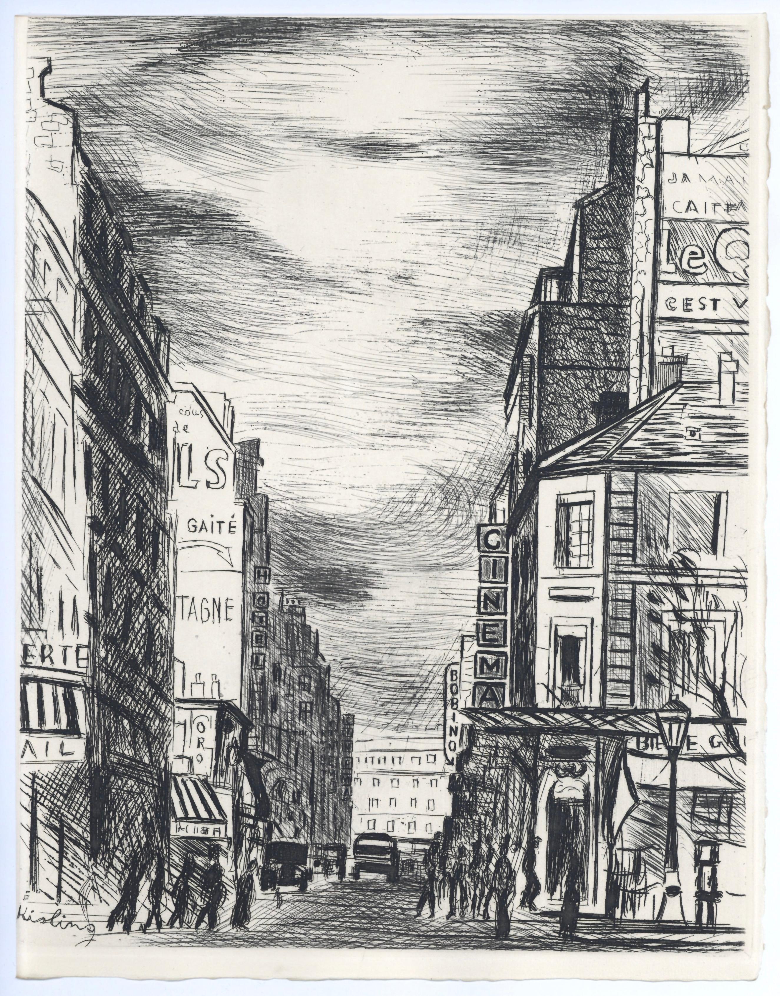 Montparnasse, A La gloire à Paris, Moise Kisling For Sale 6