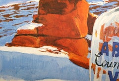 « Absolut Statehood : Utah », lithographie pop art signée sur papier par Moishe Smith