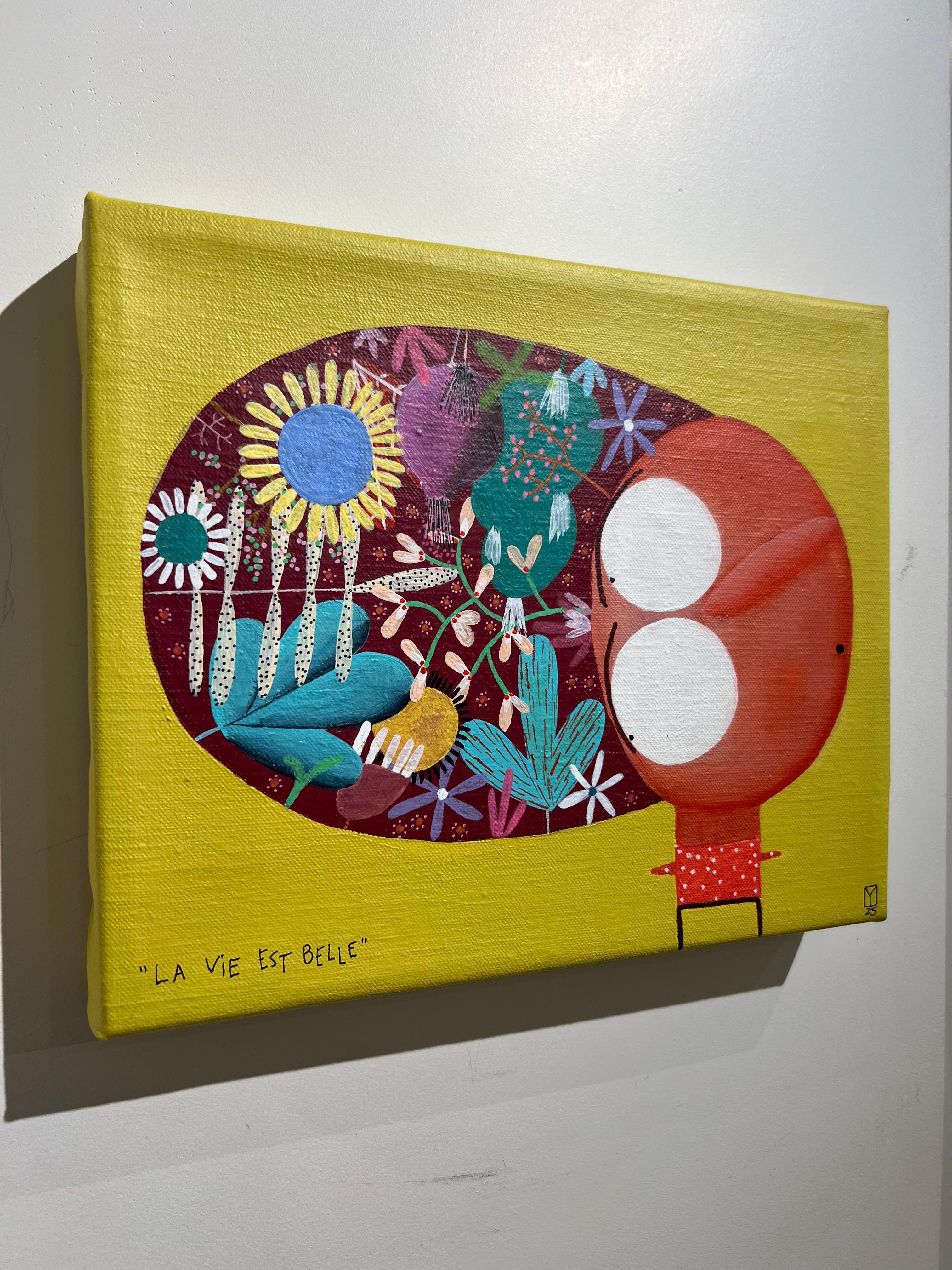 Discover the poetic and playful universe of Moisés Yagües. A renowned contemporary artist, Yagües brings to life small, expressive characters that humorously and sensitively reinterpret the great traditions of art history. His paintings and