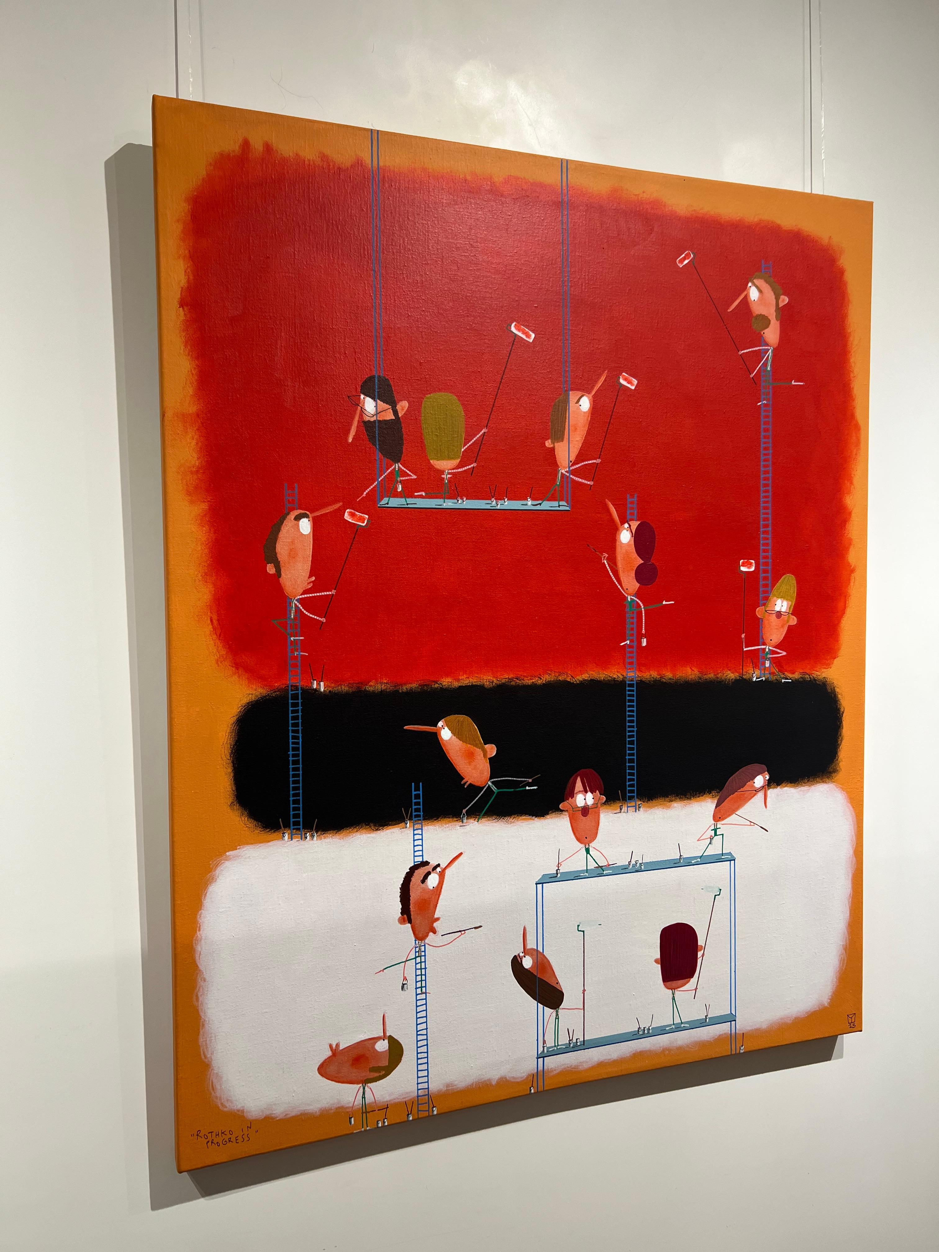 Rothko In Progress For Sale 3