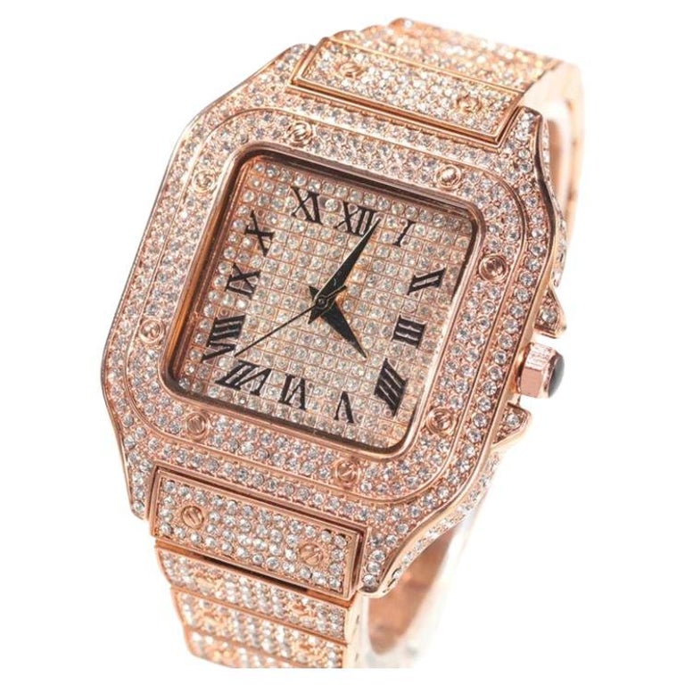 Lab Diamond Watch For Sale at 1stDibs