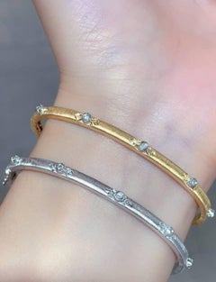 Braccialetto di moissanite per le donne Bellissimo regalo di nozze A. Silver 925.