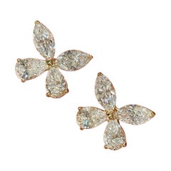 Orecchini a farfalla con moissanite in argento sterling 925: un bellissimo regalo per lei