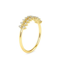 Moissanite Double Line Ring For Women 925 Sterling Silver Best Gift For Women.