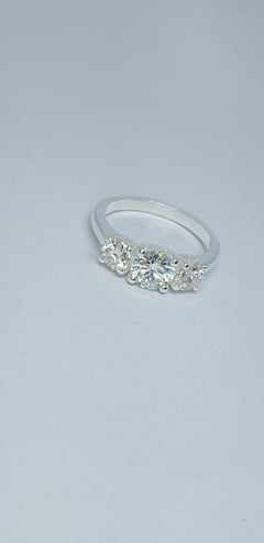 Moissanite engagement ring 925 Sterling Silver Promise Ring