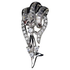 Moissanite Everyday Anhänger für Frauen 925 Silber Geburtstag Geschenk.