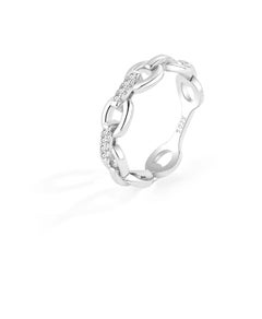Moissanite Knot Shaped Ring 925 Sterling Silver Ring Wedding Anniversary Gift.