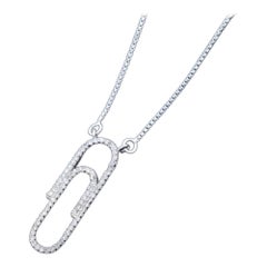 Moissanite Pendant 925 Sterling Silver Simple Necklace For Women Beautiful Gift.