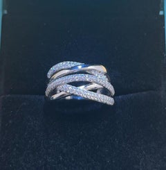 Moissanite Ring Anniversary Band Ring 925 Sterling Siver Beautiful Gift For Her.