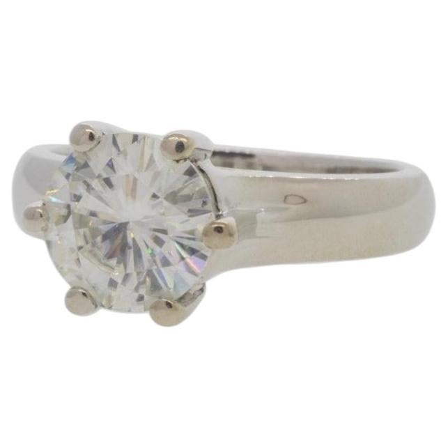 Moissanite Solitaire Ring - image 1