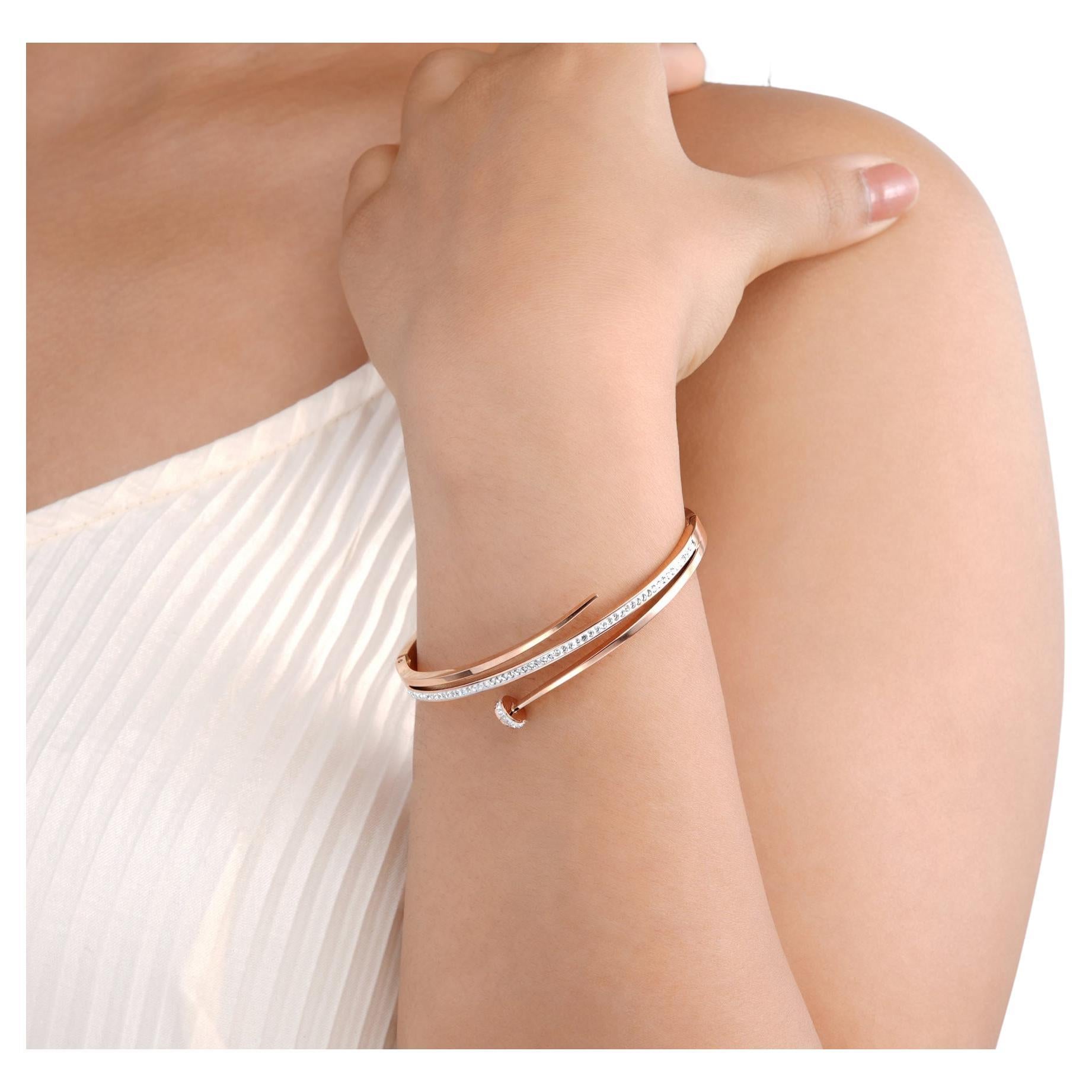 Moissanite woman's  bracelets 925 Silver woman's designer bracelets