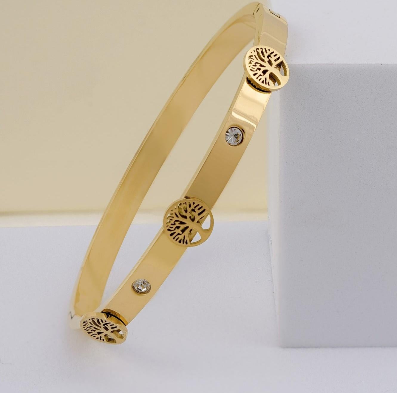 Moissanite woman's bracelets 925 Silver woman's lifetree bracelets For Sale 3