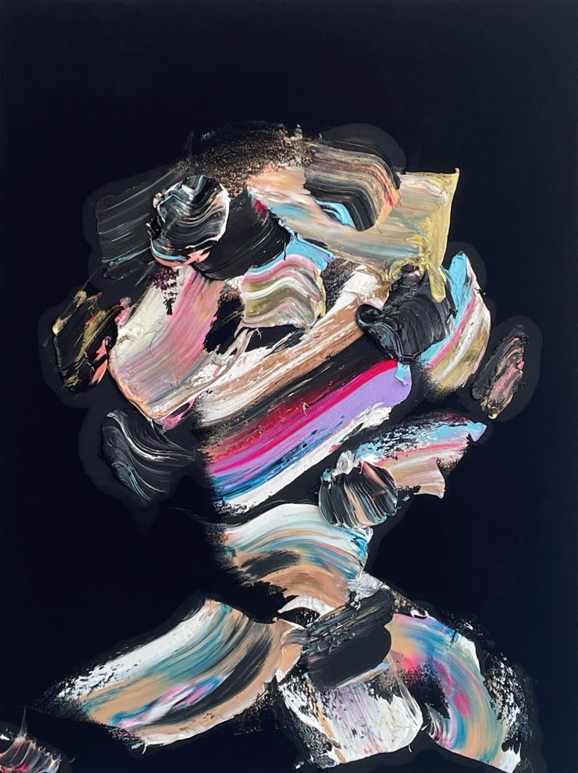 Mystery of Paint - Mixed Media Art by MoJo