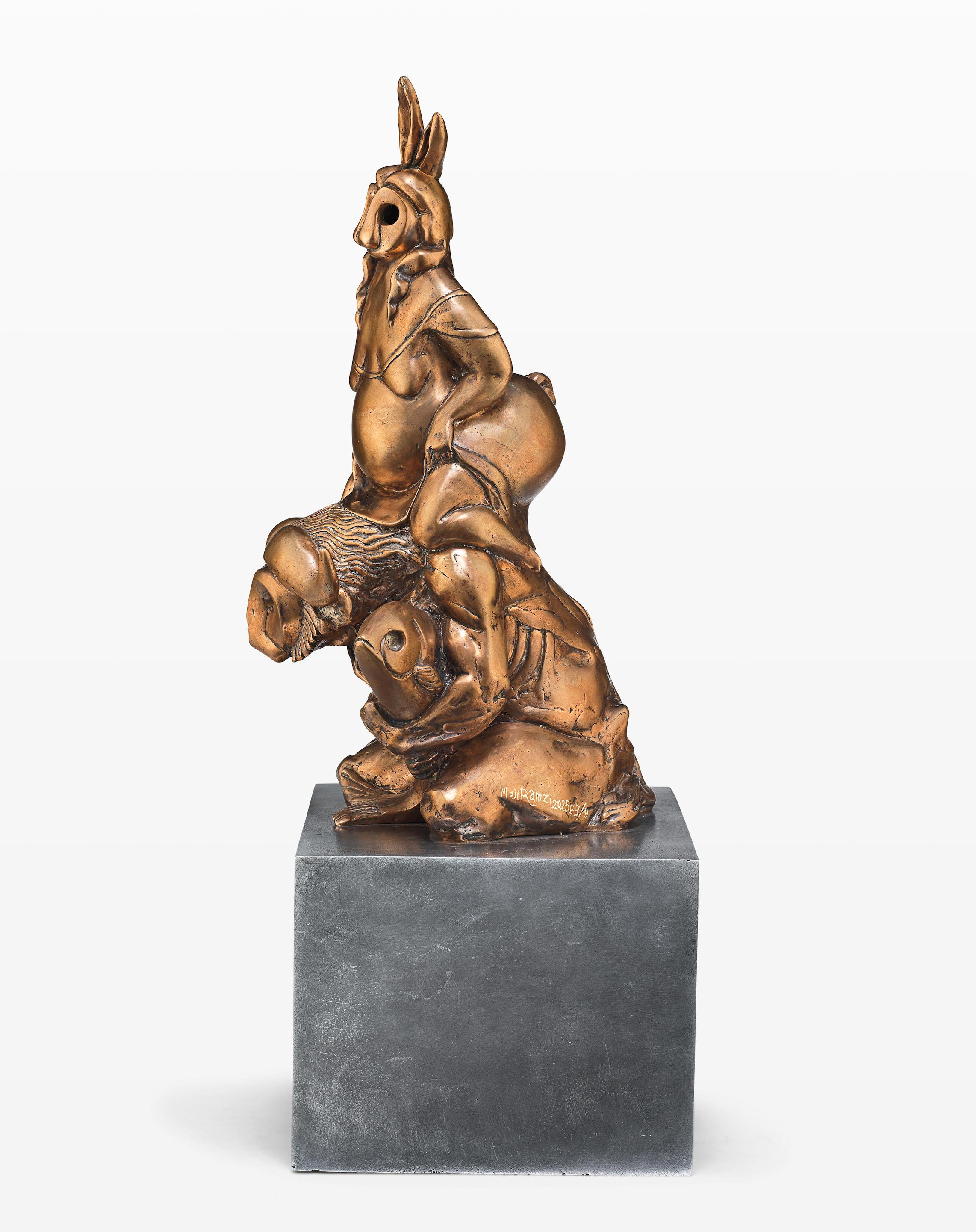 Mojtaba Ramzi
1973 - aujourd'hui
Minotaure, 2025
Bronze
49 x 21.5 cm
19 1/4 x 8 1/2 in