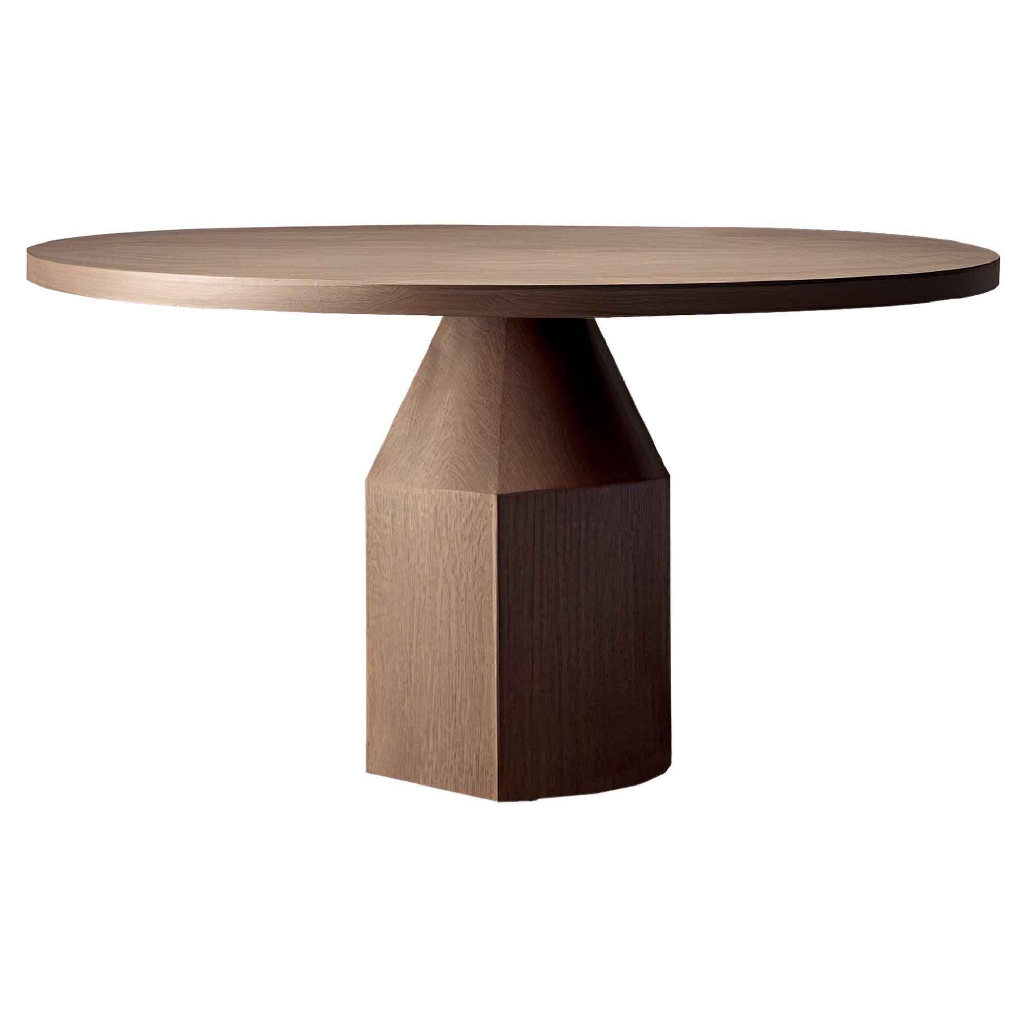 Moka Dining Table B, Round Table for Four by NONO  For Sale