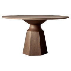 Moka Dining Table D, Round Table for Four by Nono