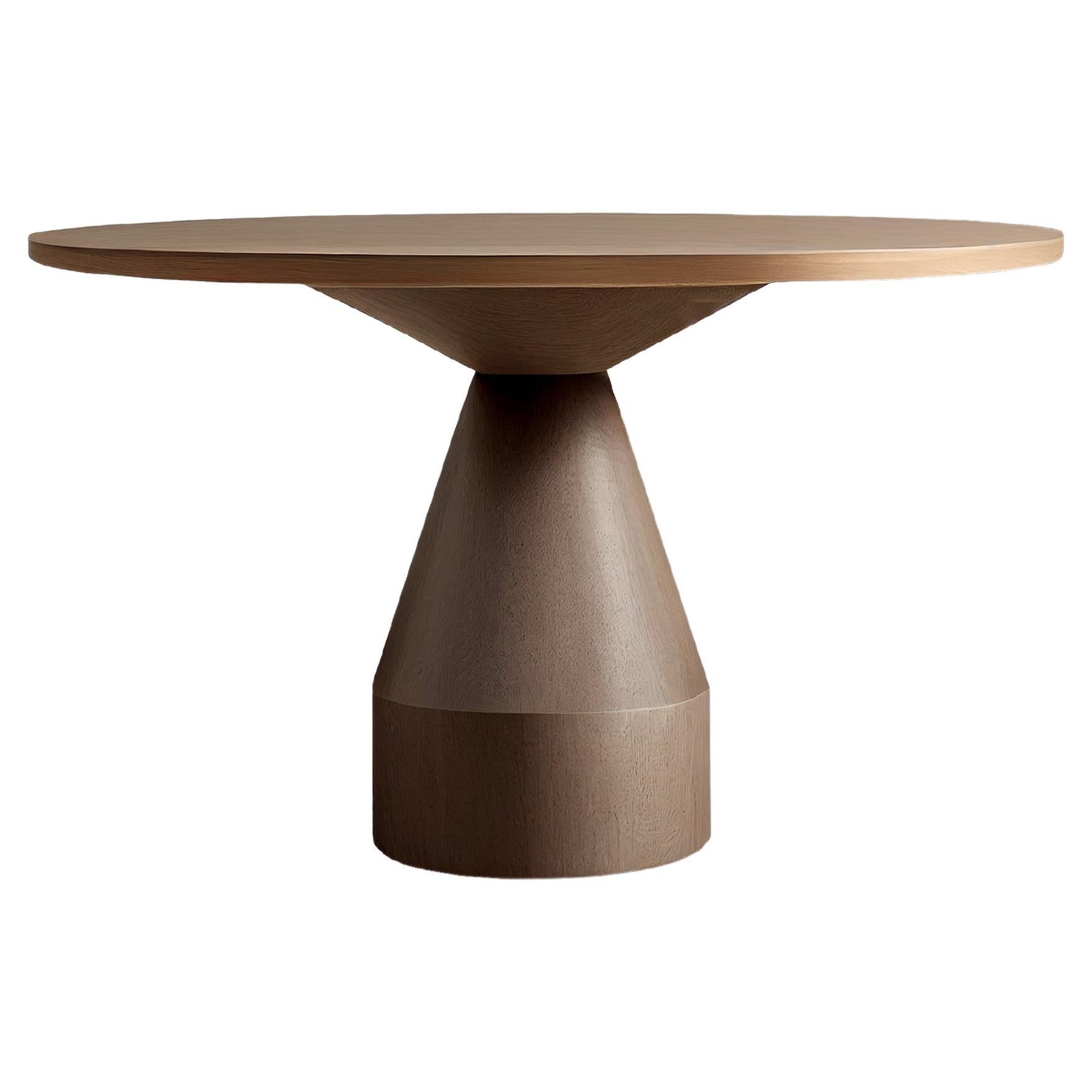 Moka Dining Table F, Round Table for Four by Nono 