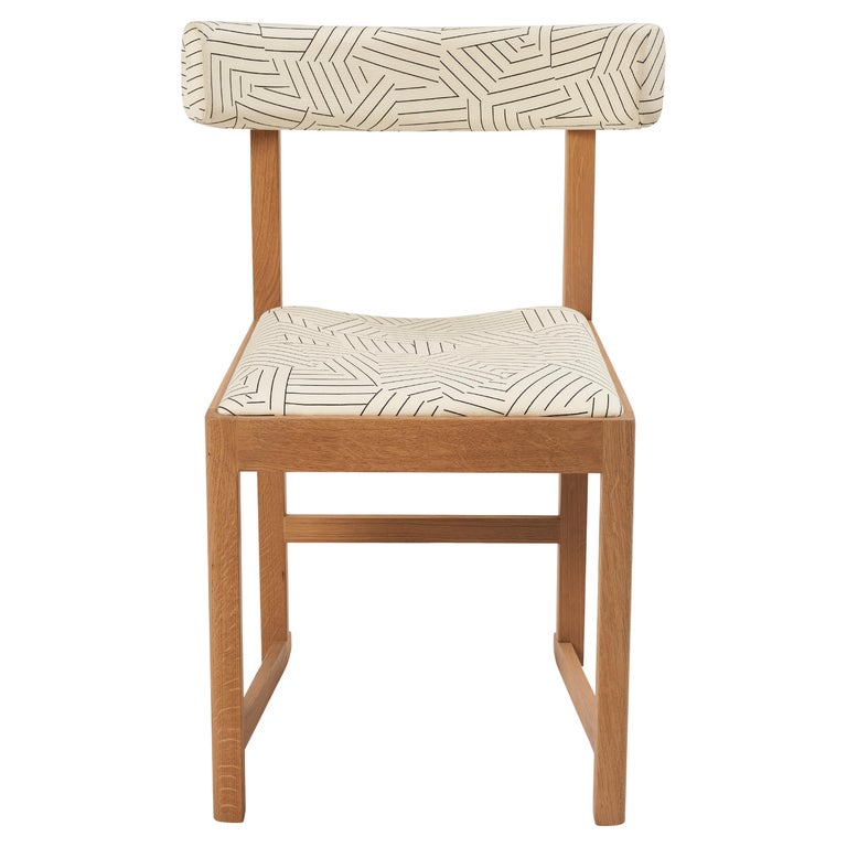 Mokki dining chair in Deconstructed Stripe, new