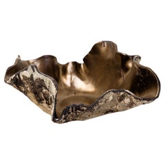 Mokuza Organic  Large bol bas II en bronze