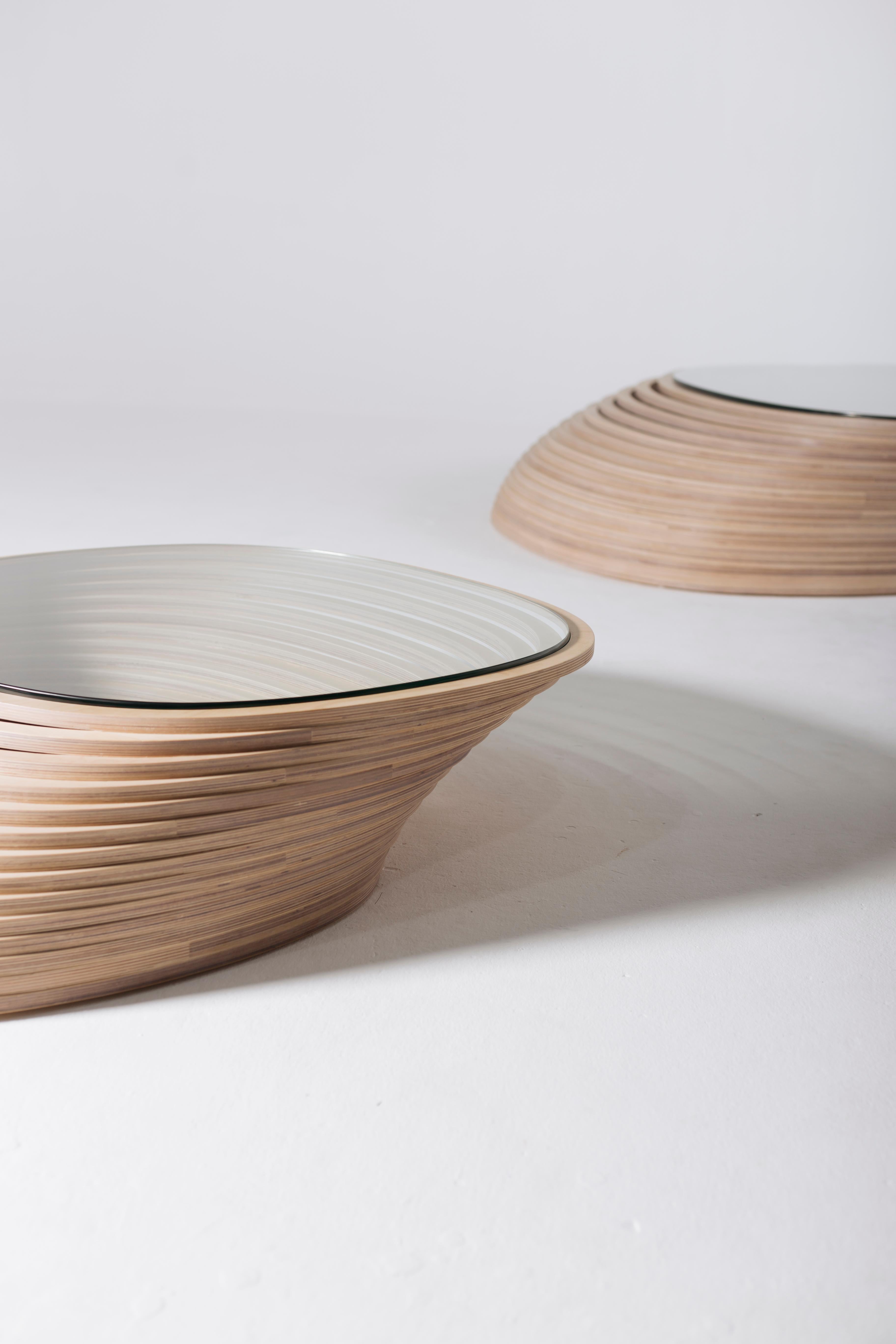 Mola Medium by Piegatto, a Sculputural Contemporary Coffee Table In condizioni Nuovo in vendita a Guatemala, GU