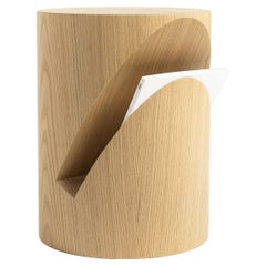 Tavolino Mola dal look distintivo, Nature Oak