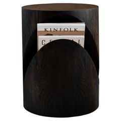 Mola Side Table with distinctive look - Smudgy Oak 