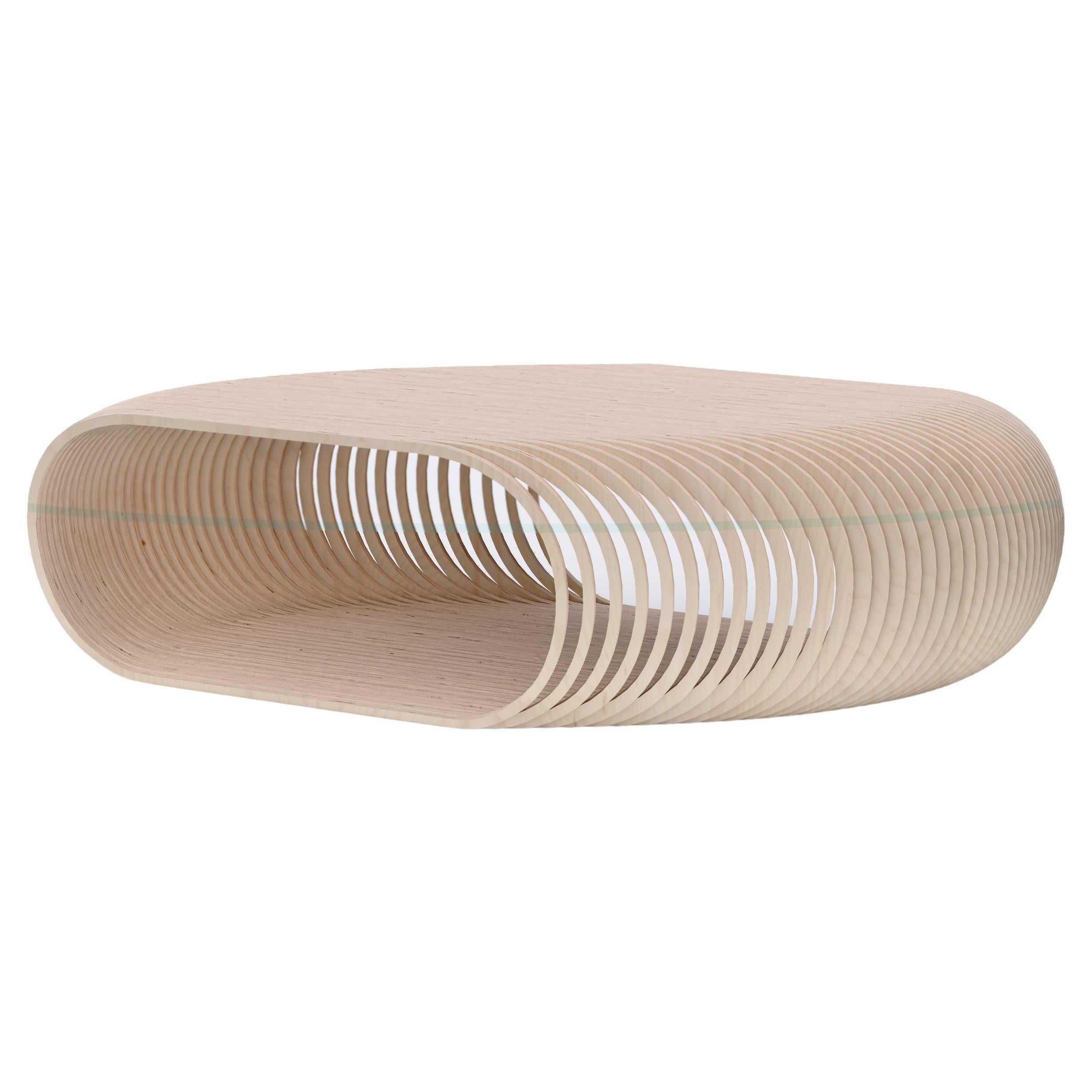Mola Table Large by Piegatto, une table contemporaine sculpturale