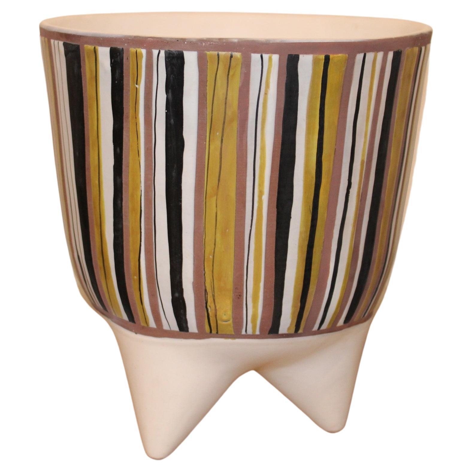 Vase en céramique "Molaire" de Roger Capron, France, vers 1960