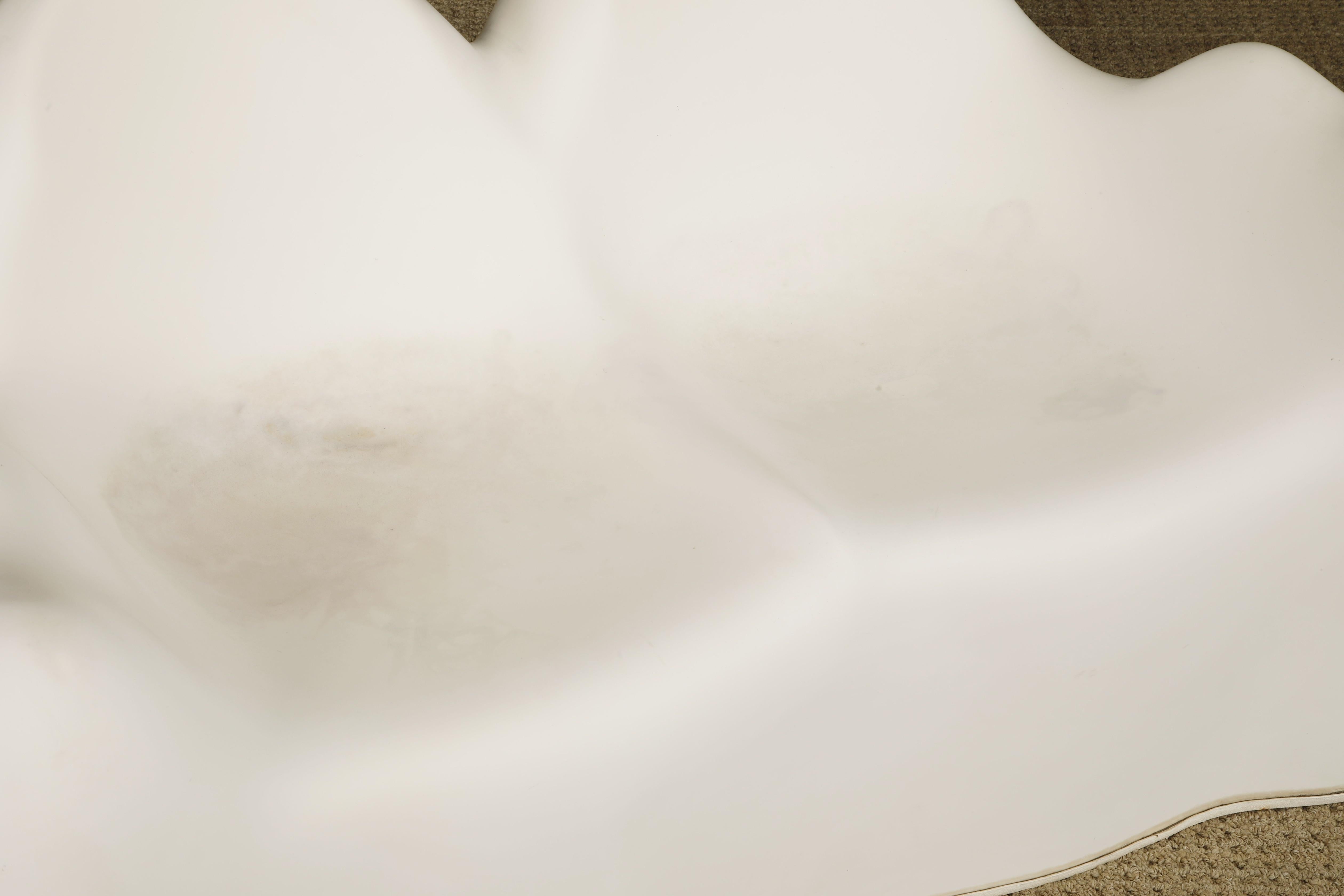 'Molar' Gel-Coated Fiberglass Loveseat Sofa by Wendell Castle, c. 1969 For Sale 4