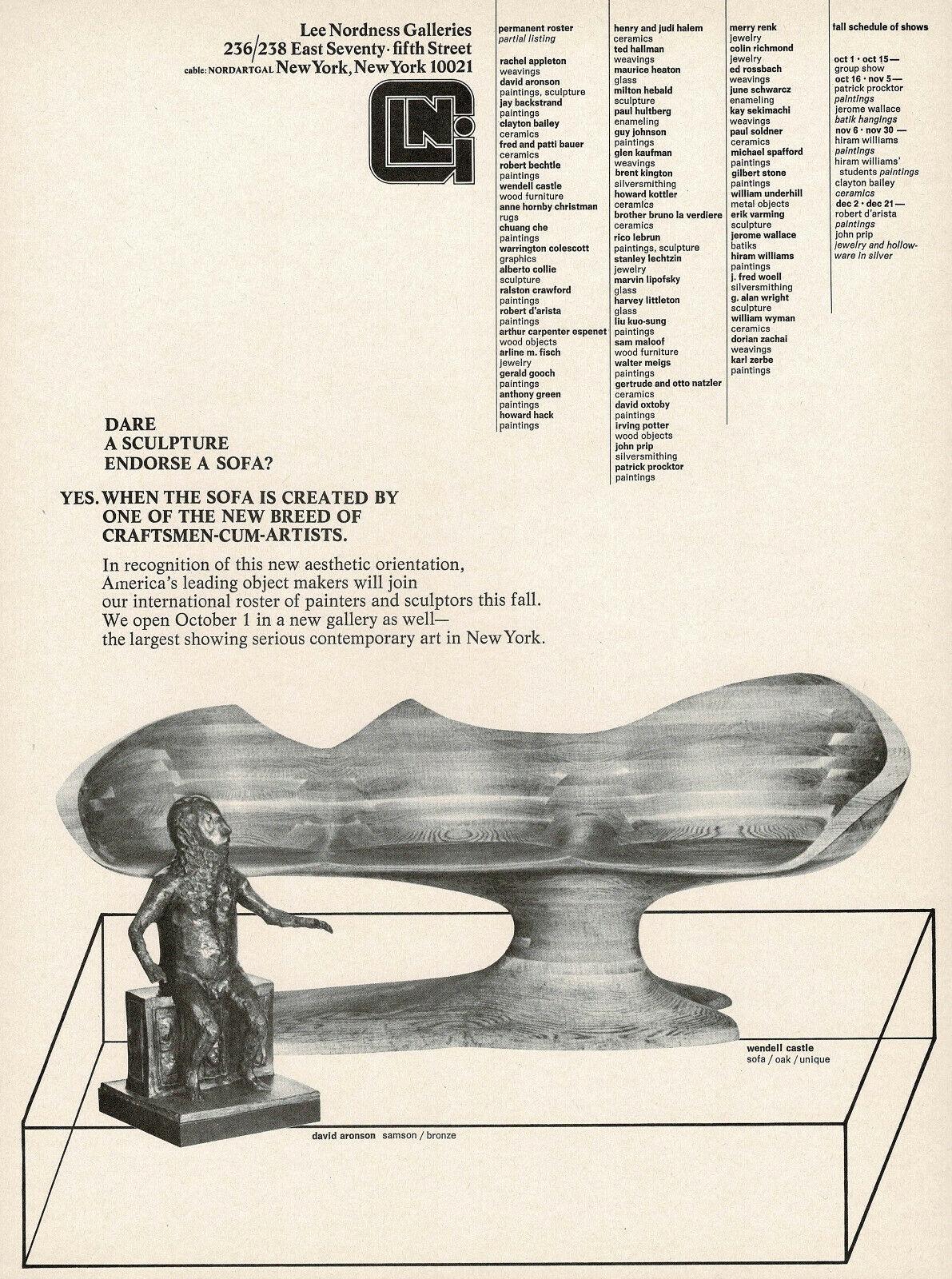 'Molar' Gel-Coated Fiberglass Loveseat Sofa by Wendell Castle, c. 1969 For Sale 9