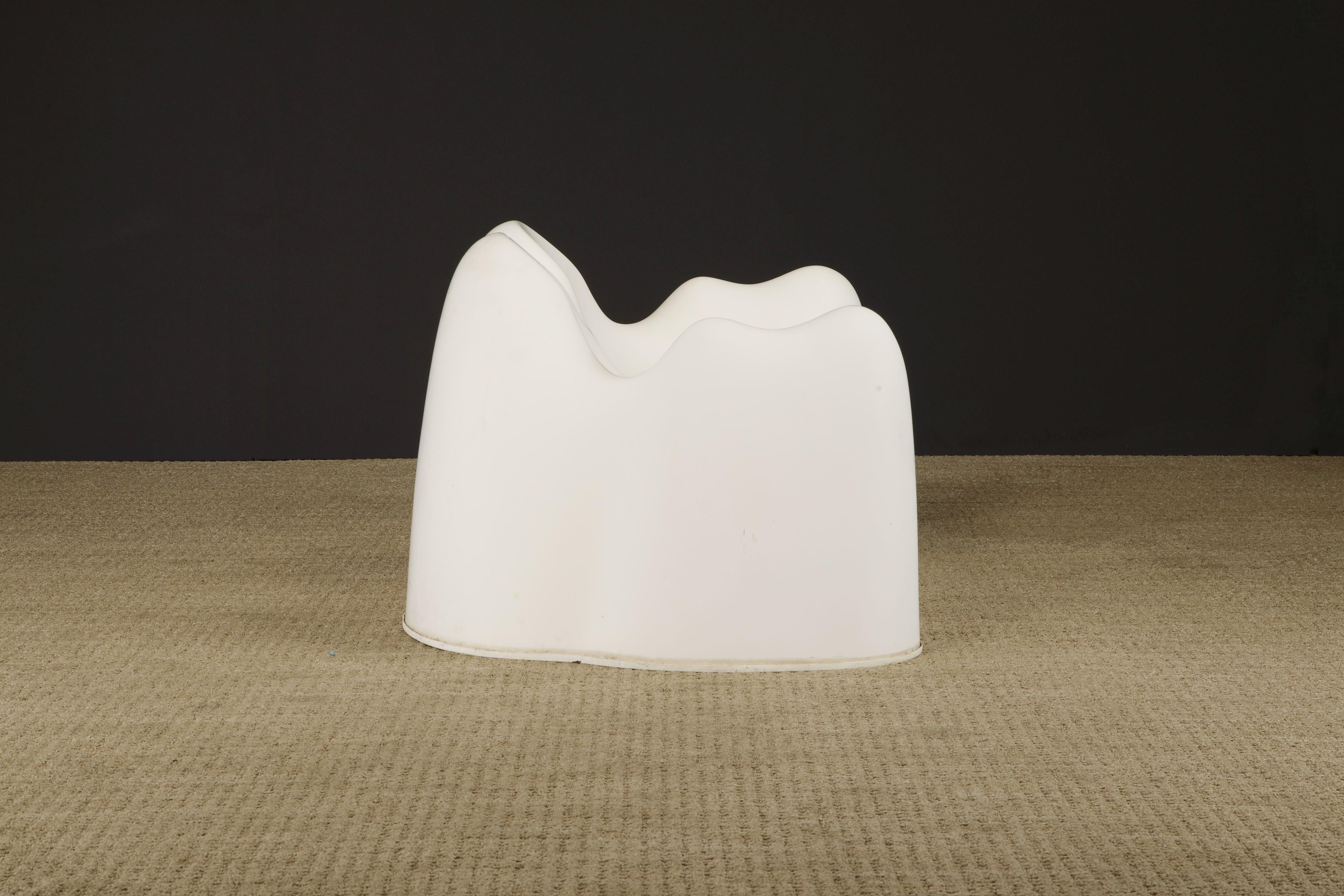 American 'Molar' Gel-Coated Fiberglass Loveseat Sofa by Wendell Castle, c. 1969 For Sale