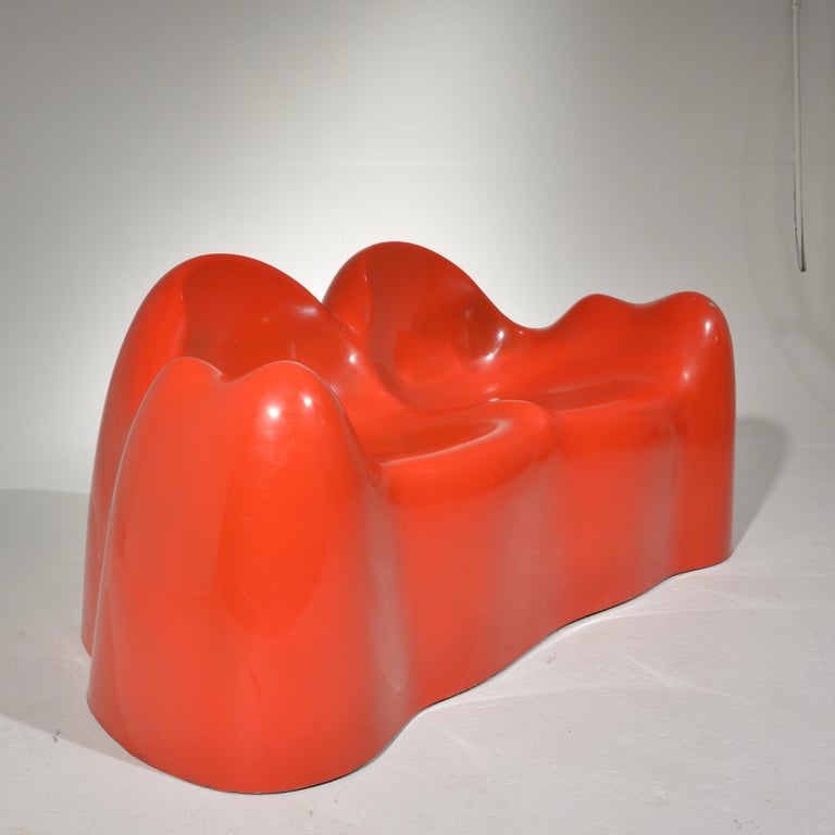 Late 20th Century Molar Settee by Wendell Castle For Sale