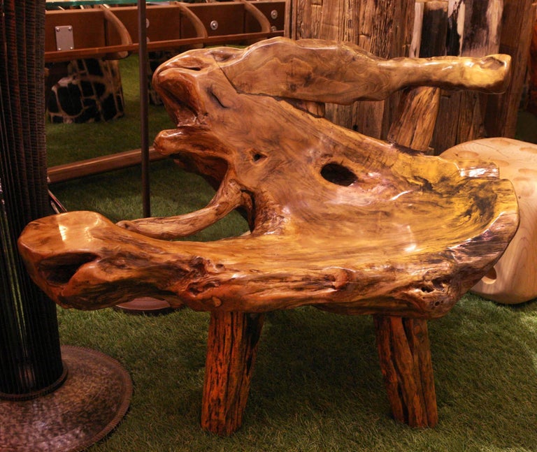 Molave Wood 2 Bench in Solid Molave Wood at 1stdibs