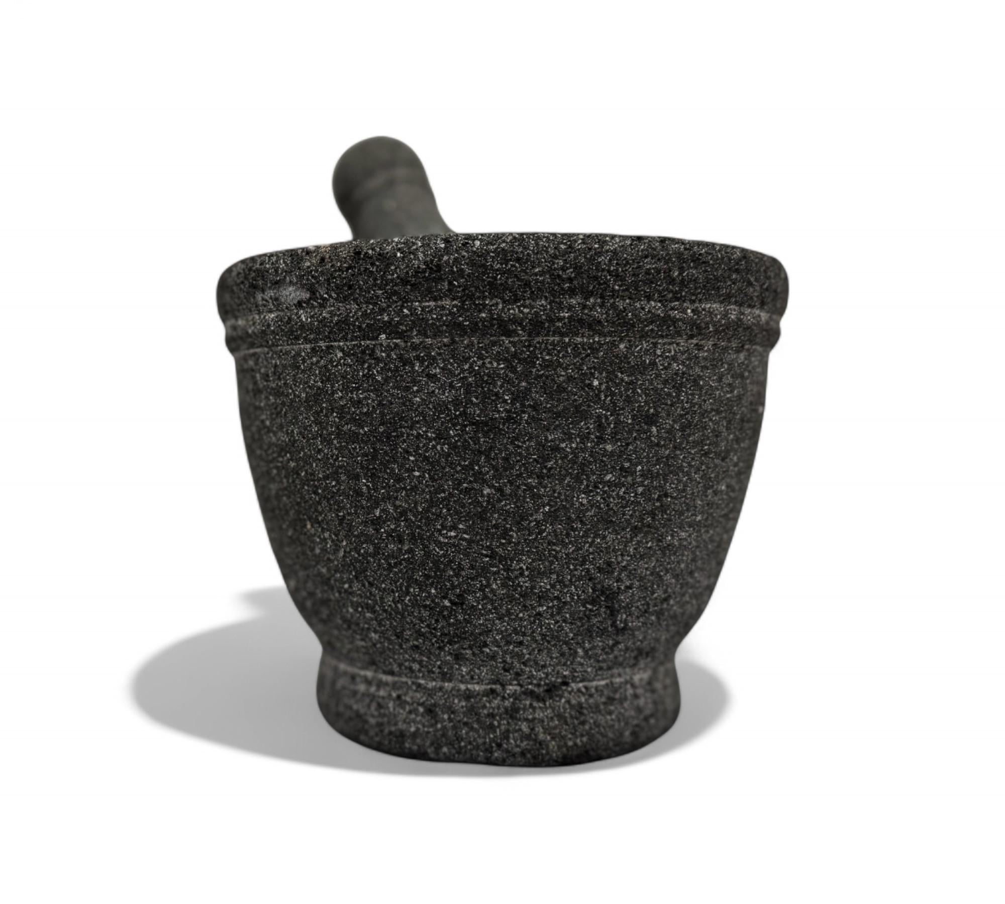 Molcajete aus vulkanischem Stein, Taller Maya, 2016 - Los 780 (Mexikanisch) im Angebot