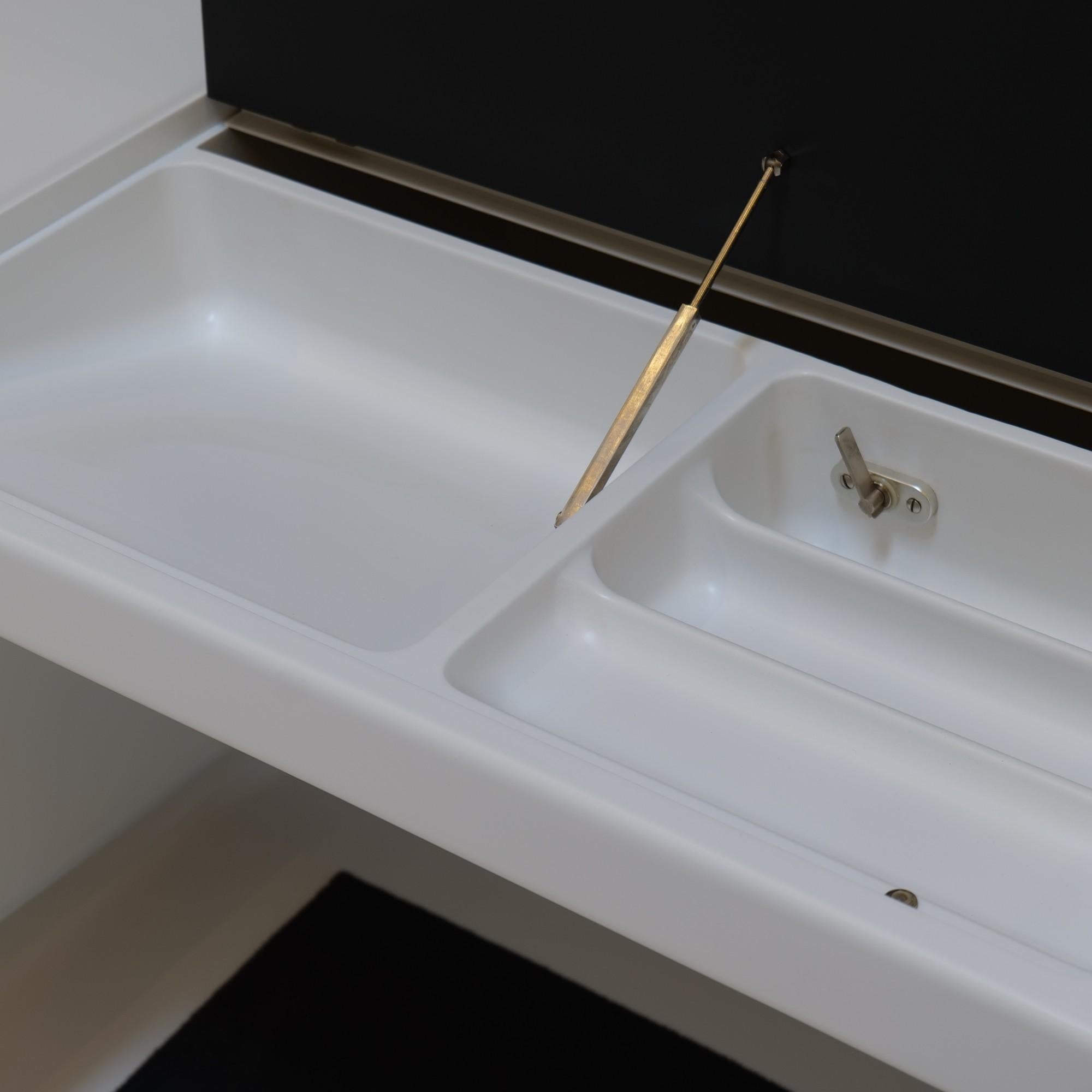 molded directors desk -Igl Jet Top by Ernest Igl for Wilhelm Werndl - 1970s im Angebot 2
