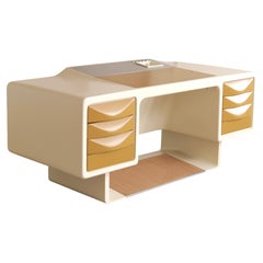 molded directors desk - Igl Jet Top by Ernest Igl for Wilhelm Werndl - 1970s