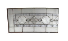 Molded Glass 4-Piece Arched Window