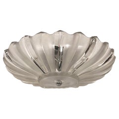 Molded Glass Semi Flush Fixture