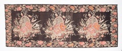 Moldovan Floral Kilim, Mid 20th C.