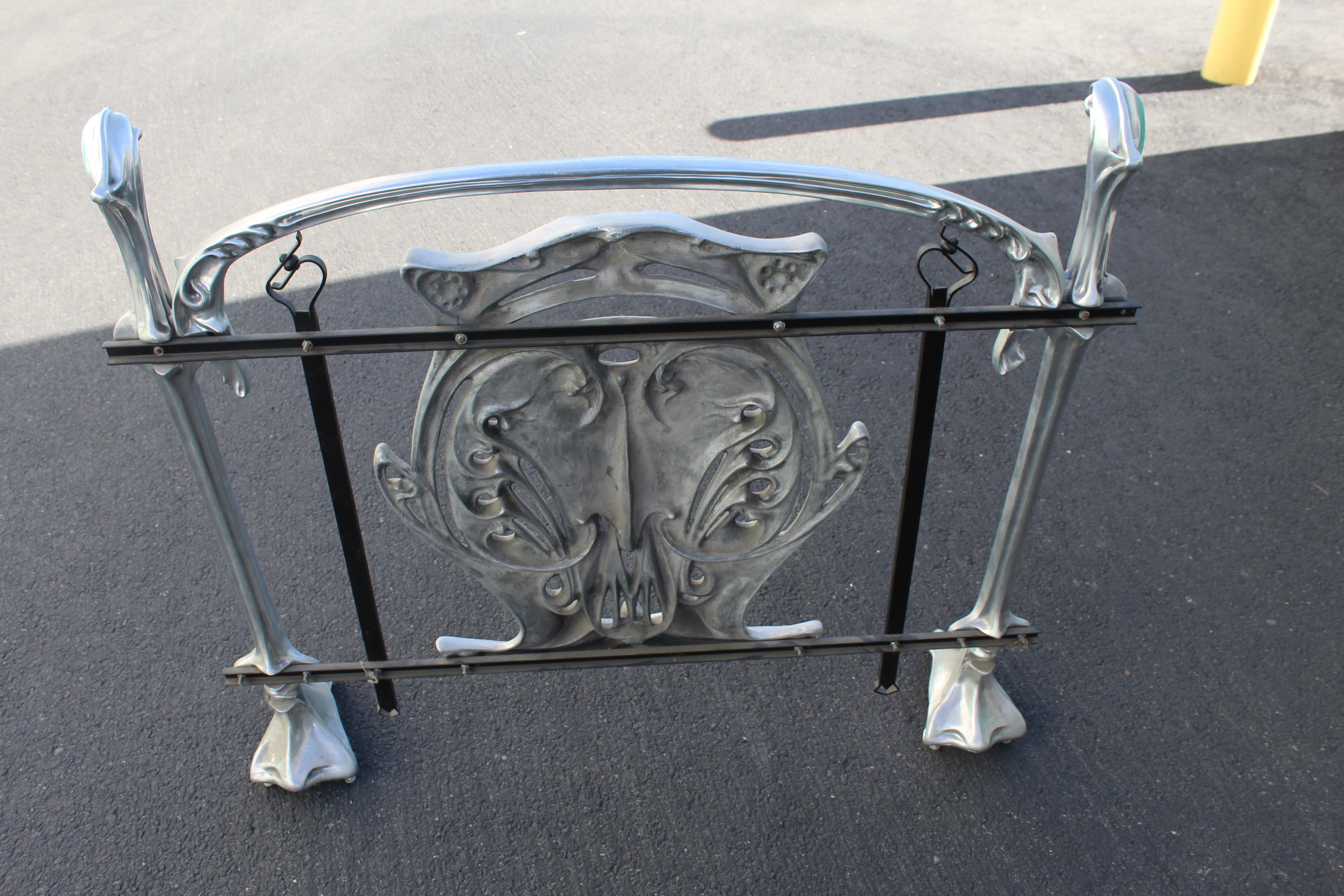 Molds, Castings Fire Screen Hector Guimard For Sale 6