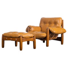 Mole Armchair with Ottoman by Sergio Rodrigues, Mid-Century Modern-Vintage 1957