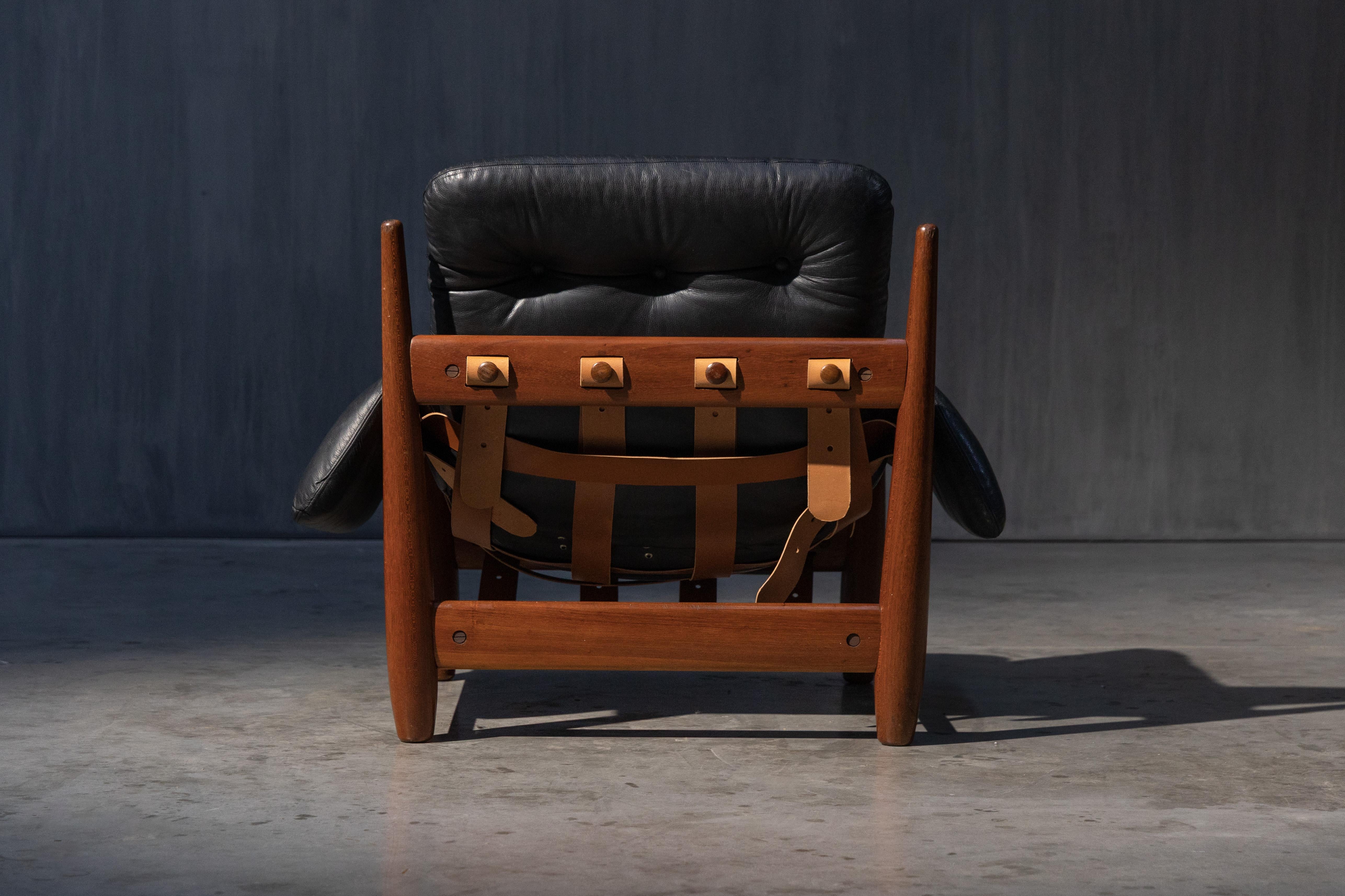 'Mole' Lounge Chairs by Sergio Rodrigues, Brazil, 1950s For Sale 5